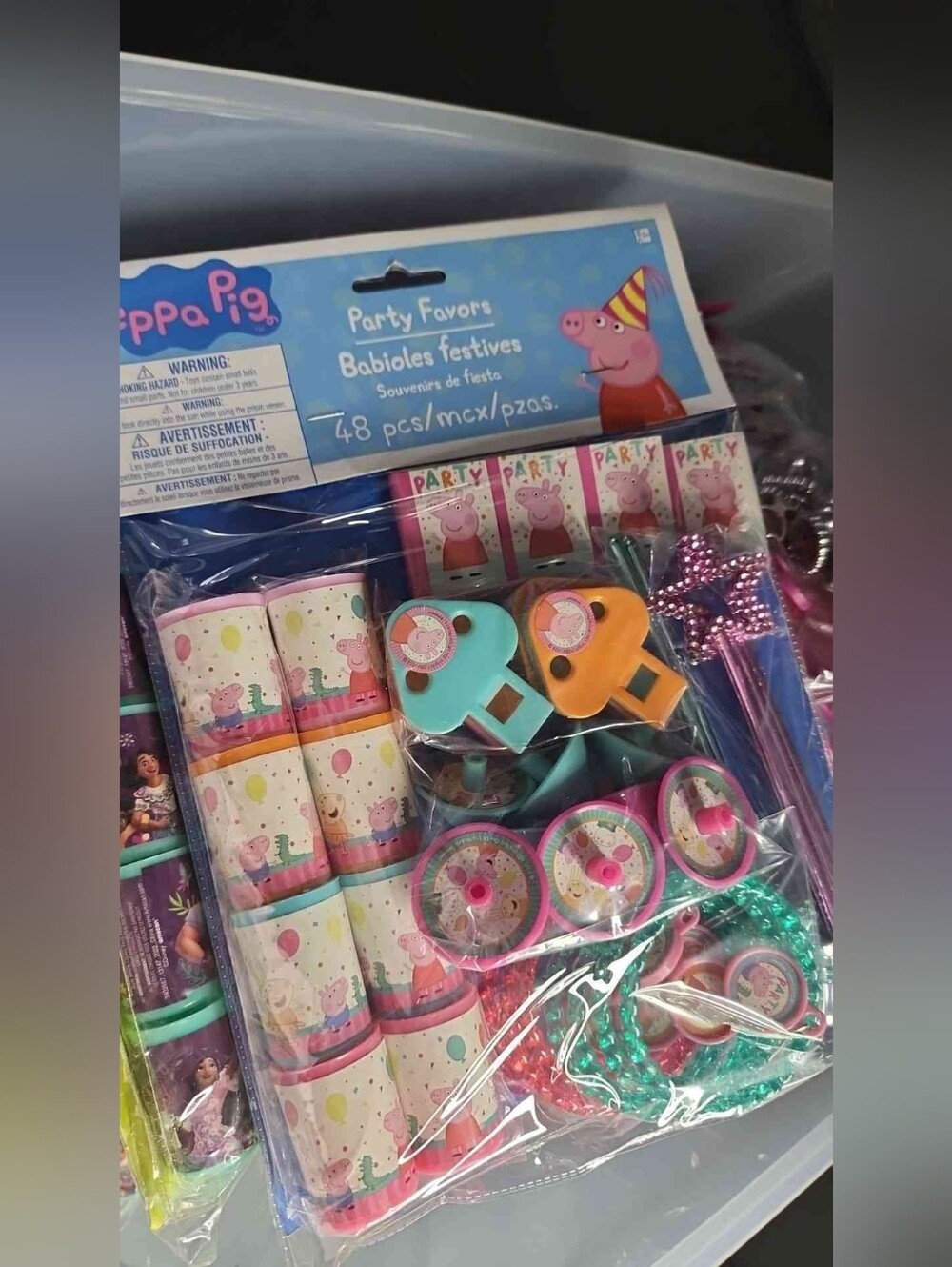Peppa Pig Party Favors 48pcs Mega Mix- Multi-Color